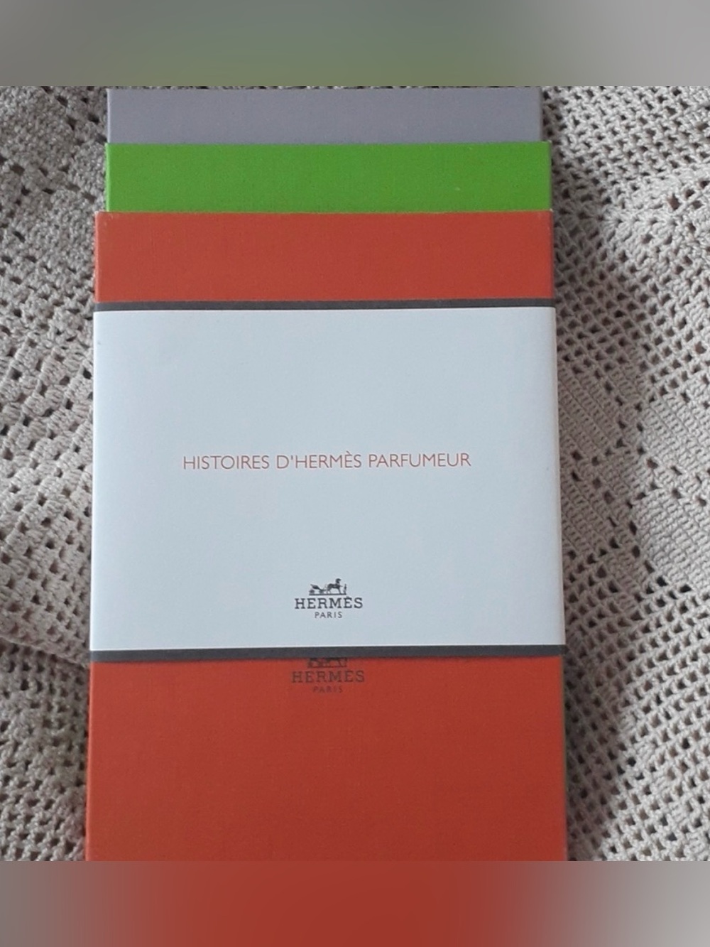Hermes Paris 3 book set Histoires D'Hermes Parfumeur